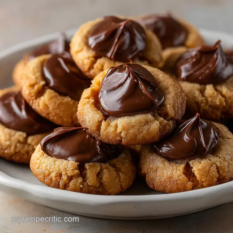 Peanut Butter Blossom Cookies: the Chewy Classic Recipe presentation