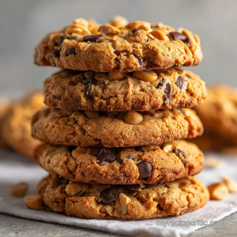 The Great British Peanut Butter Cowboy Cookie A Crumbly Chewy KitchenSink Delight