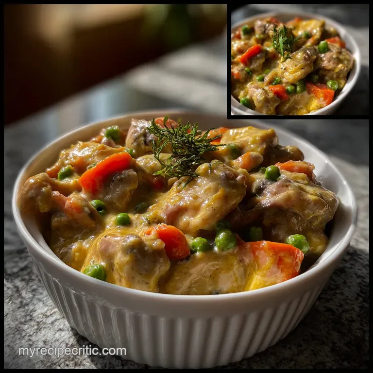 Masterful Chicken and King: Cream Sauce Perfection