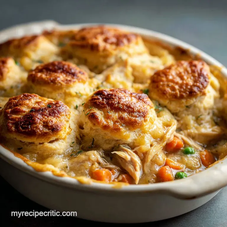 Chicken and Biscuit Cobbler Recipe