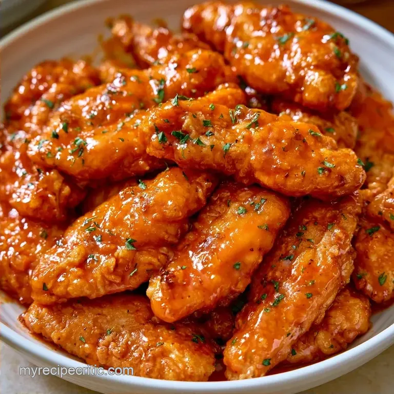 Copycat Zaxbys Chicken Fingers Buffalo Wings