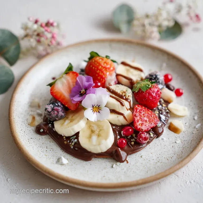 Chocolate Charcuterie Board: Textural Dessert Platter