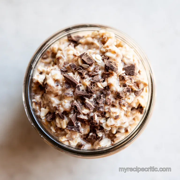 Chocolate Chunk Monkey Oats presentation