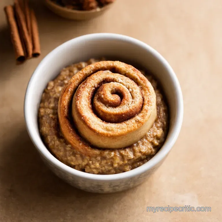 Cinnamon Roll Dream Oats Wake Up to Sweetness presentation