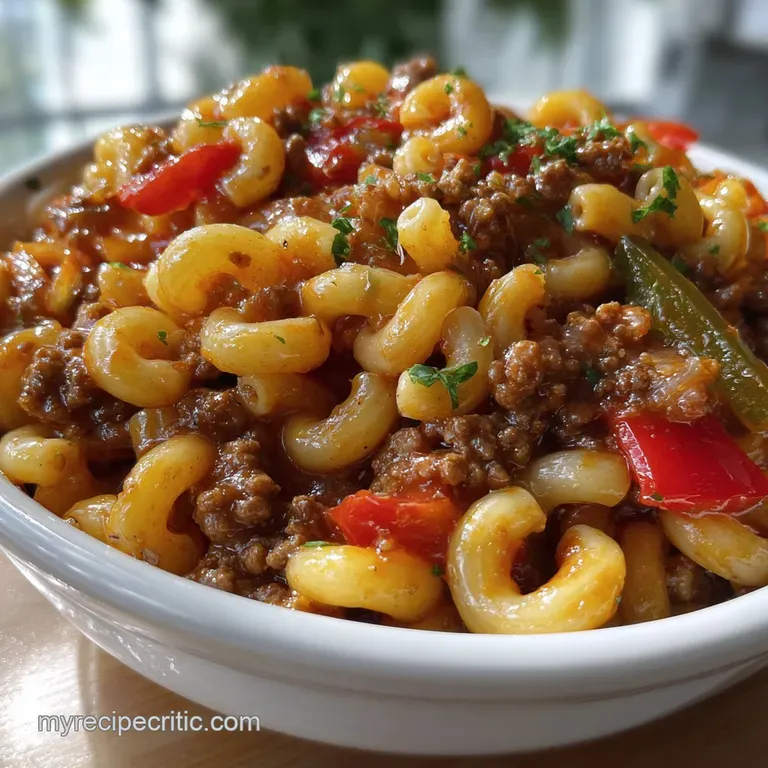 Classic American Chop Suey Recipe: Ultimate Comfort