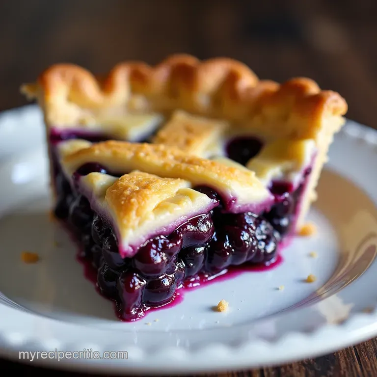 The Ultimate BarnRaiser Blueberry Pie