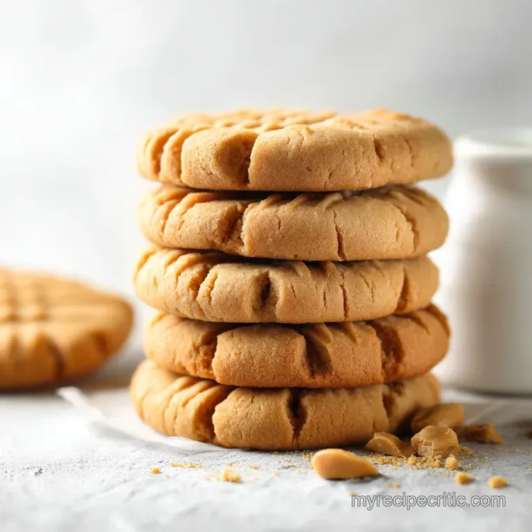 Peanut Butter Cookies: Chef Julians Chewy Recipe presentation