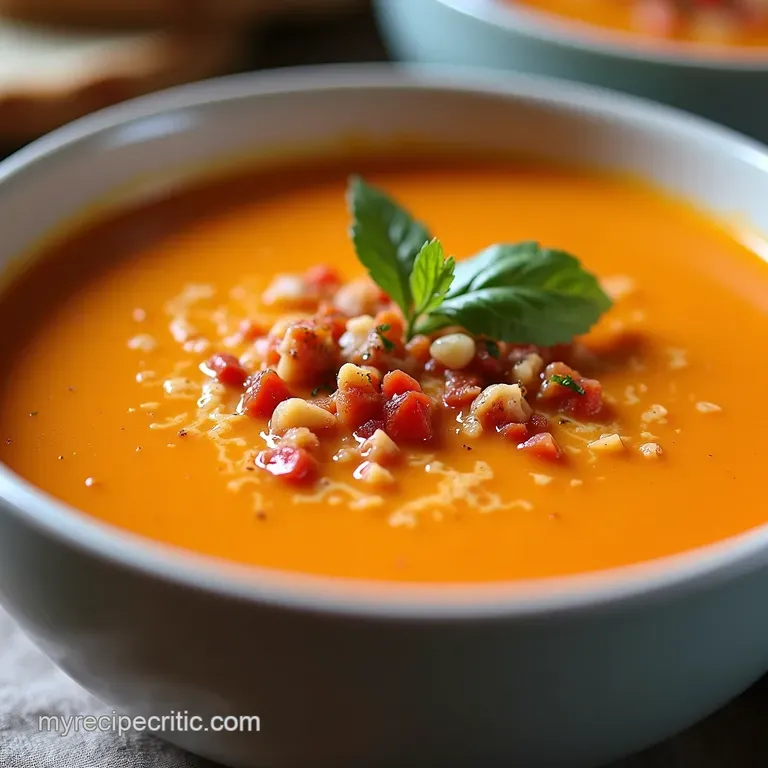 The Silky Smooth Showstopper Classic Creamy Tomato Bisque