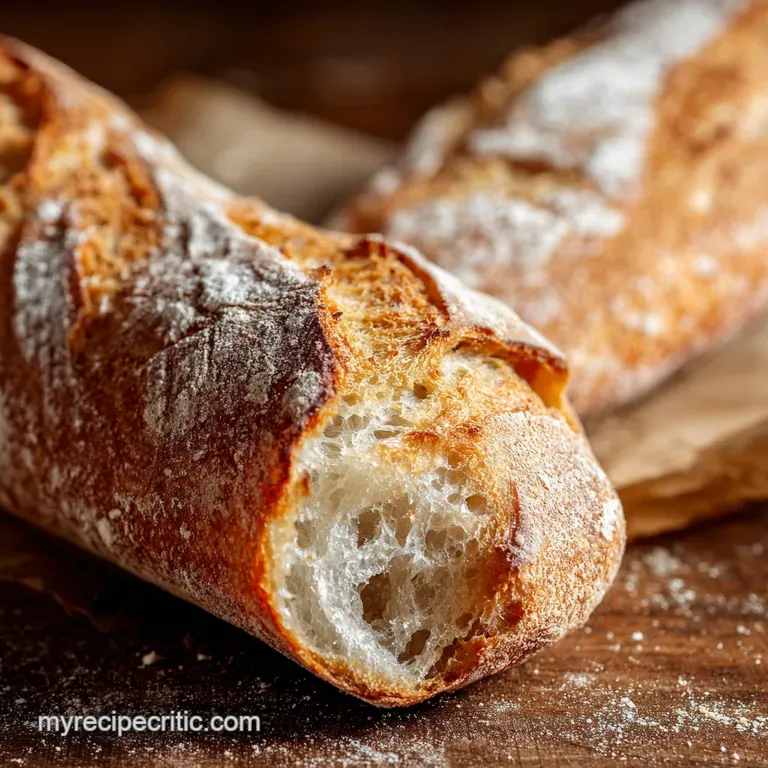 The Bakers Dozen Classic French Baguettes with AirFilled Crumb