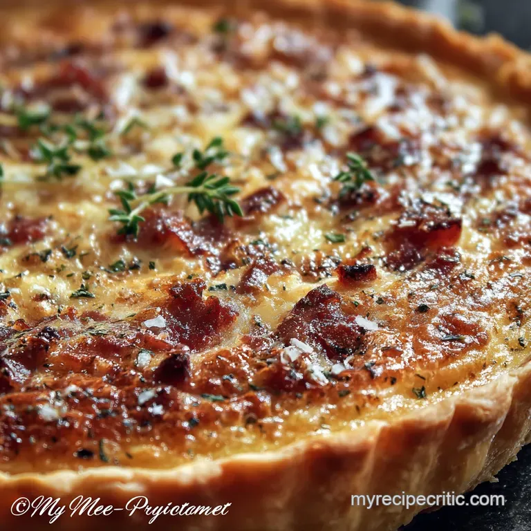 Breakfast Quiche: The Ultimate Flaky Crust Version