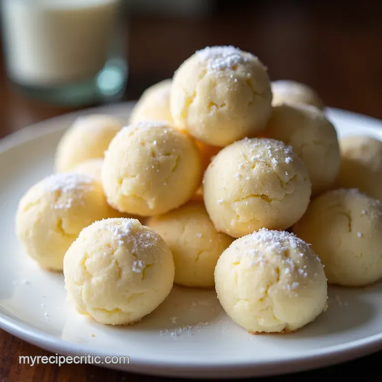 The Snowball Effect Classic Mexican Wedding Cookies Polvorones