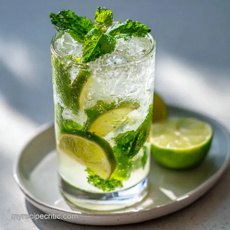 Authentic Mojito Cocktail Drink Recipe