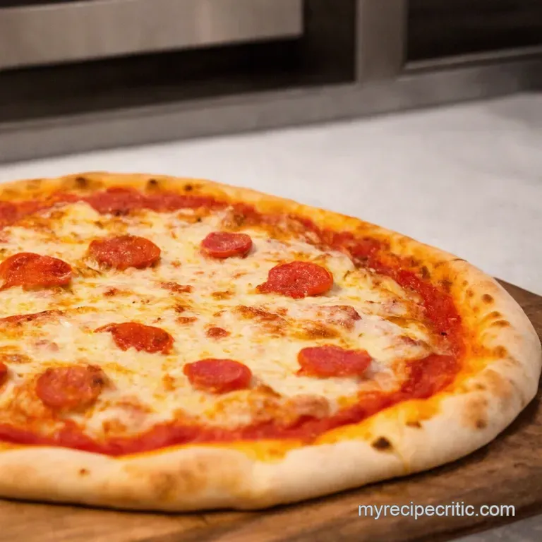 Classic Neapolitanstyle Pizza Dough presentation