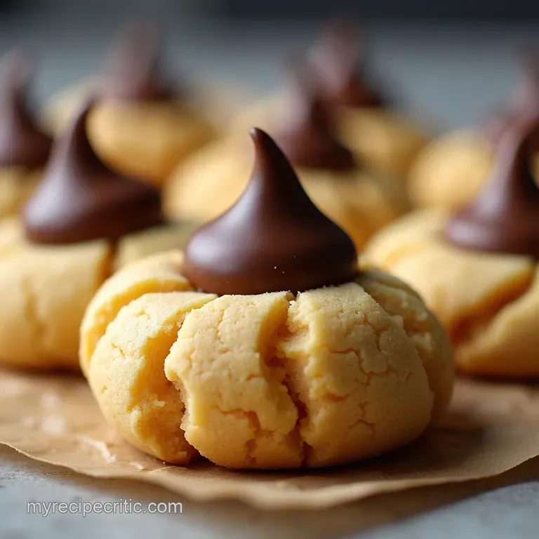 Best Classic Peanut Butter Blossoms Recipe Easy Hershey Kiss Cookies