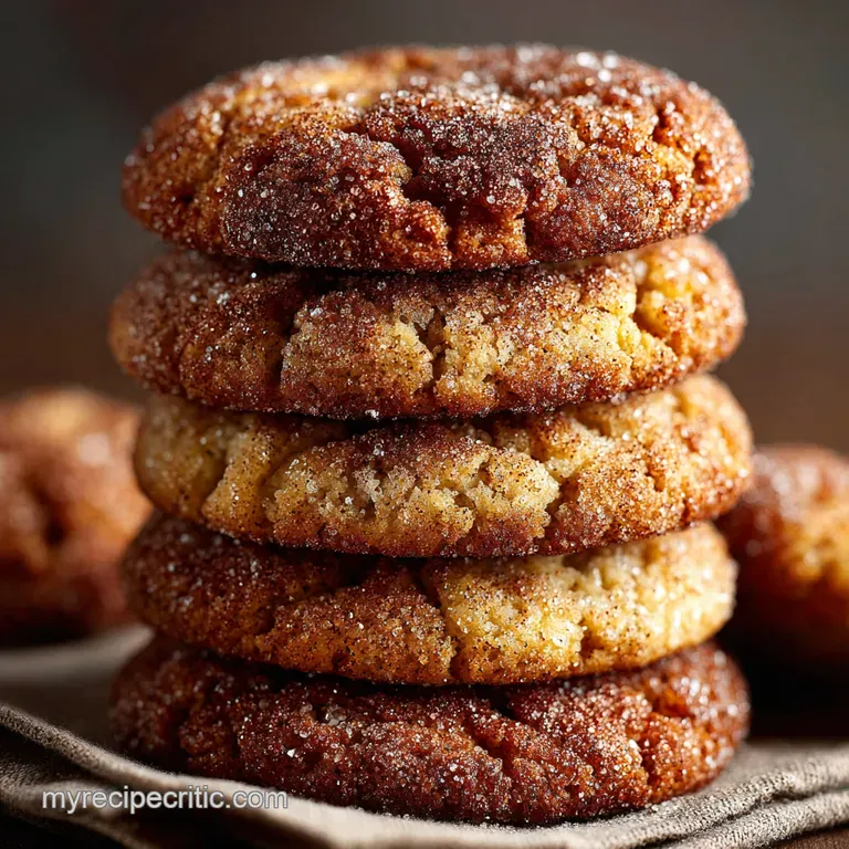 Classic Snickerdoodle Cookies A CinnamonSugar Delight