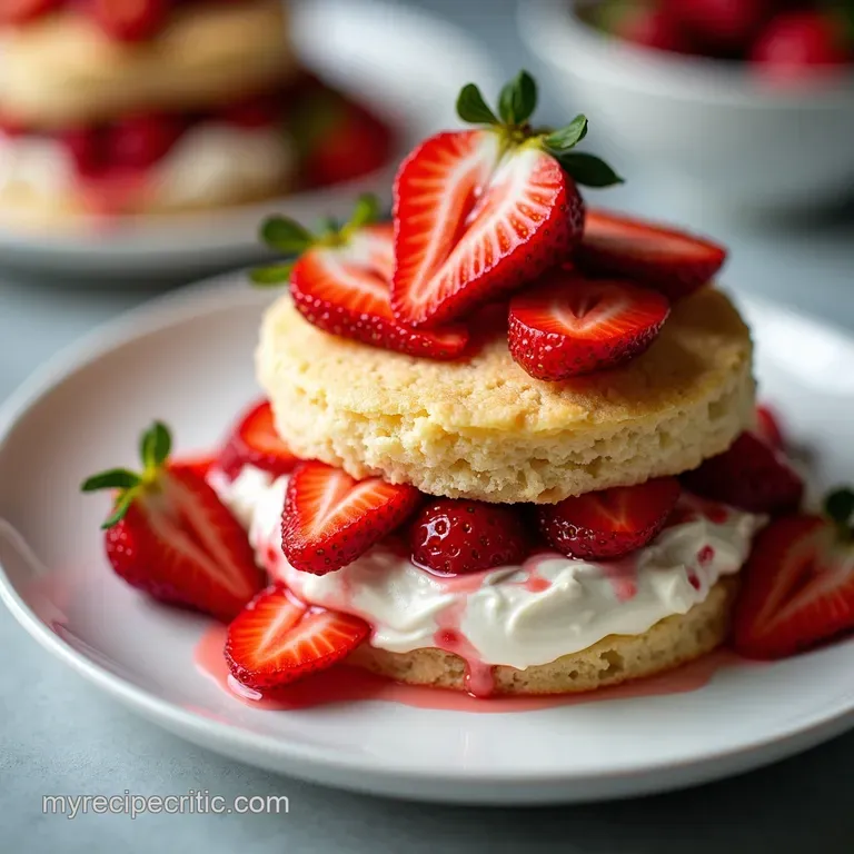 Classic Strawberry Shortcake A Taste of Summer