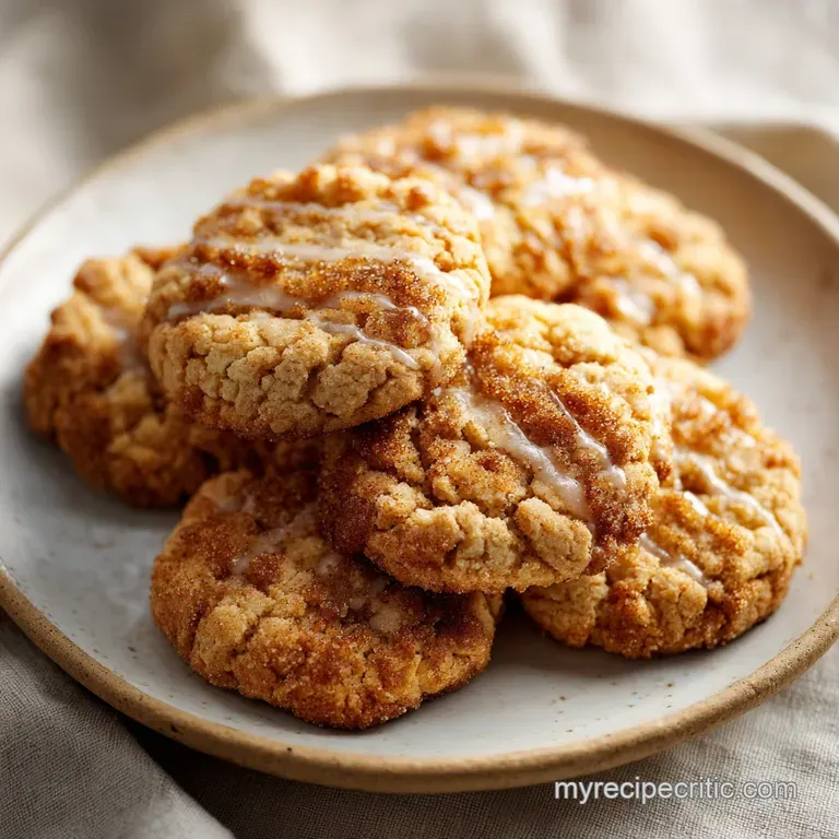 Coffee Cake Cookies: Cinnamon Streusel Treat