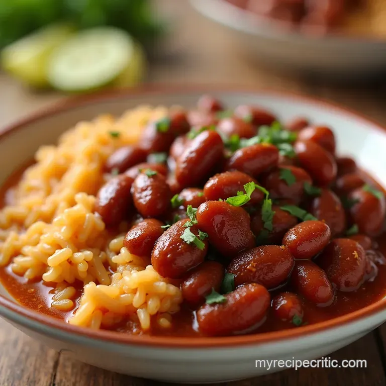 The Ultimate Copycat Popeyes Red Beans Rice Recipe