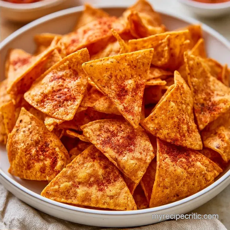 Crispy Homemade Corn Tortilla Chips
