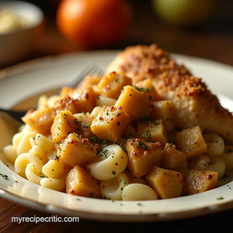 Cozy Crockpot Chicken and Stuffing Sunday Dinner Made Easy presentation