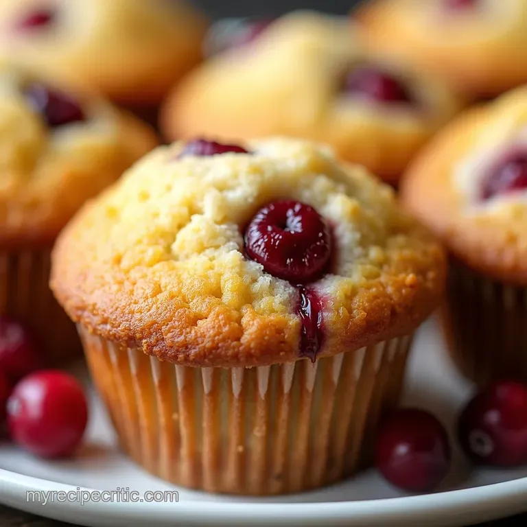 Cranberry Orange Sunshine Muffins