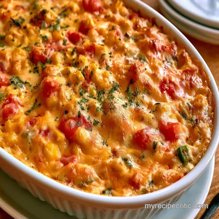 Cream Cheese Corn Dip with Rotel