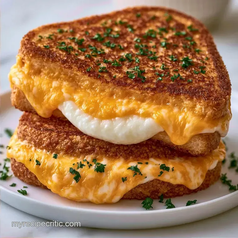 Grilled Cheese Sandwich with Cream Cheese in 20 Minutes