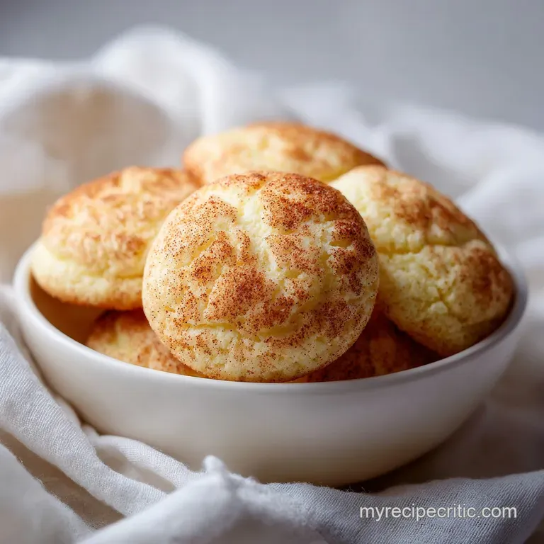 Pillowy Cream Cheese Snickerdoodles