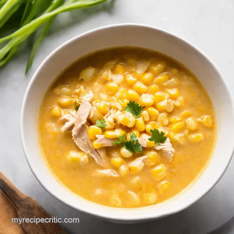 Creamy Chicken and Sweetcorn Chowder A Proper Bowl of Comfort
