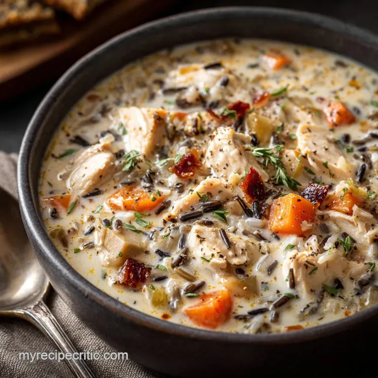Chicken and Wild Rice Soup: The Ultimate Creamy Warmer