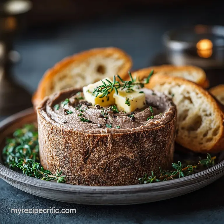 A Proper Pâté Creamy Classic Beef Liver Perfection with Brandy and Thyme
