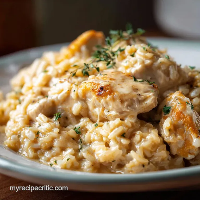 Crockpot Chicken and Rice: Ultimate Set-It-and-Forget-It
