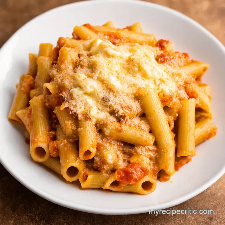 Creamy Dreamy Baked Ziti A CrowdPleasing Classic