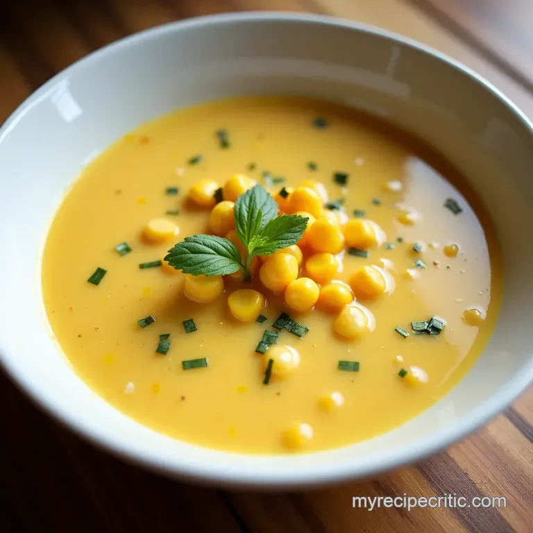 Creamy Dreamy Corn Chowder Sunshine in a Bowl