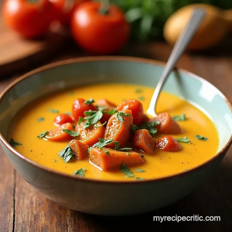 Creamy Keto Zuppa Toscana Instant Pot presentation