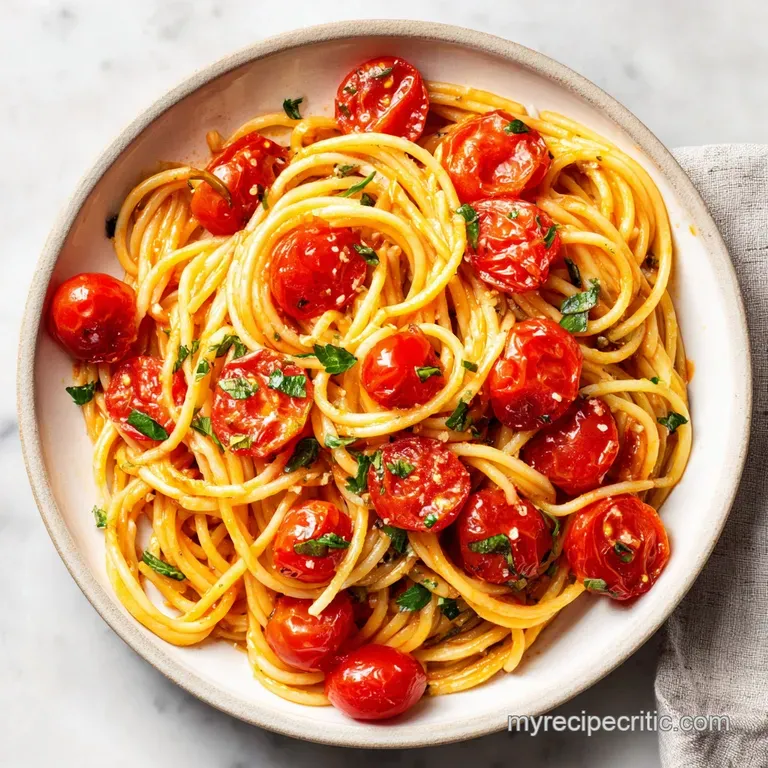 Creamy Tomato Pasta: Silky and Tangy