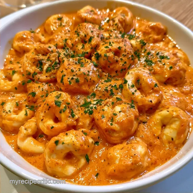 Creamy Tomato Tortellini Sauce