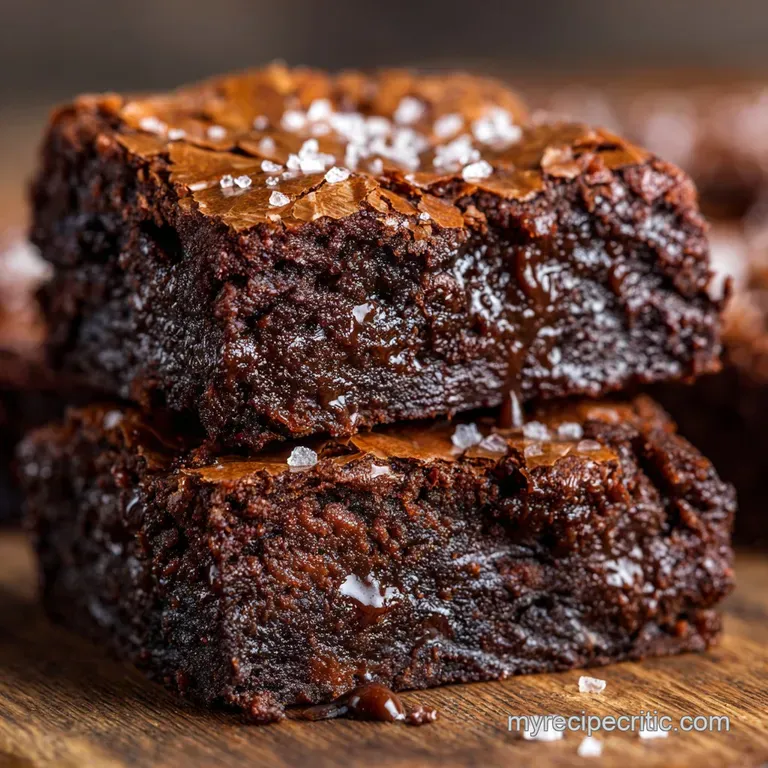 The CrinkleTop Fudgy Brownie Rich Chewy Perfection