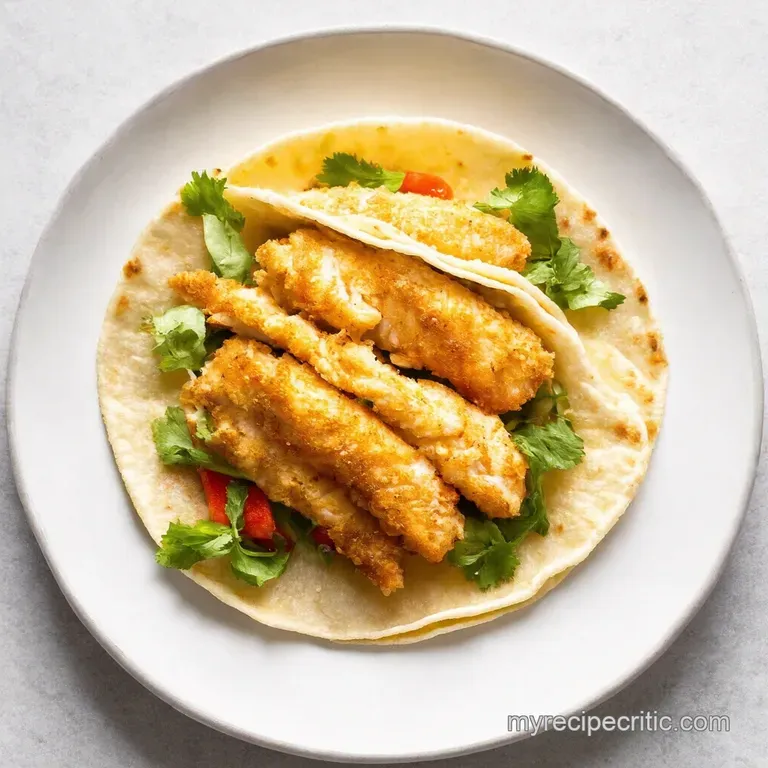 Crispy Baked Fish Tacos with Zesty Lime Crema