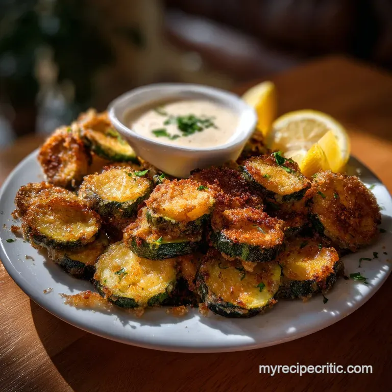 Ultra-Crispy Zucchini Fried Zucchini Recipe