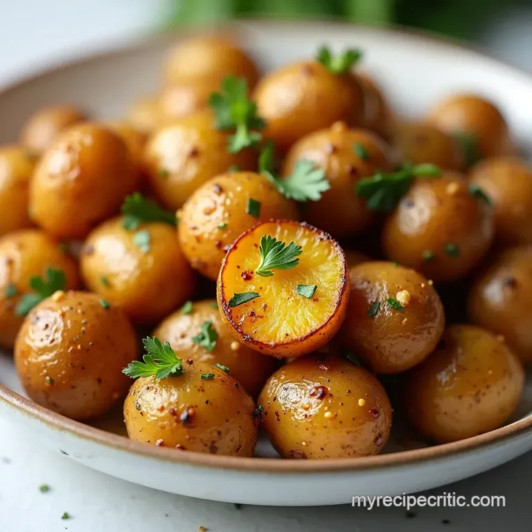 Crispy Herb Roasted Baby Potatoes The Ultimate Side Dish