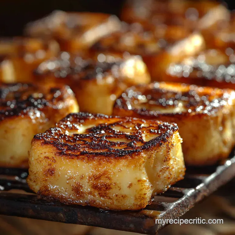 Custardy French Toast Pain Perdu The Crème de la Crème presentation