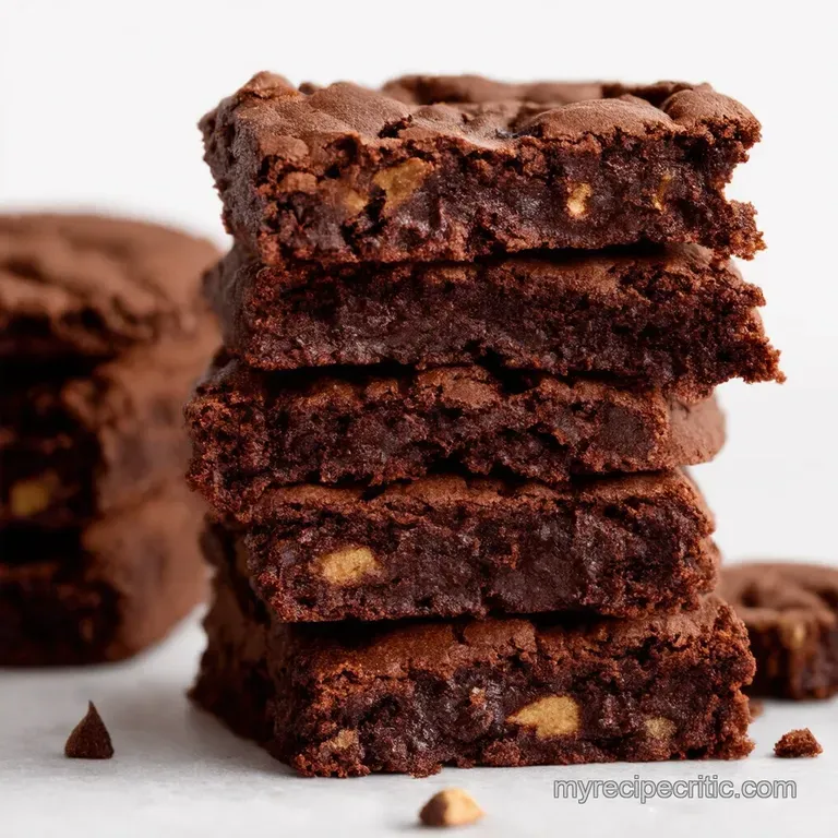 Double Chocolate Fudgy Brownie Cookies A Perfect Bite of Bliss