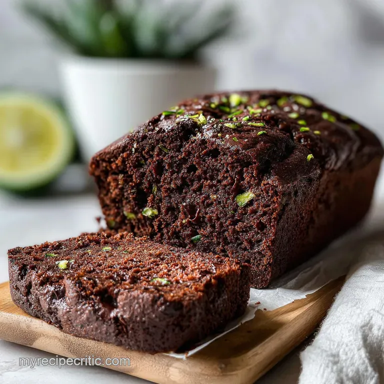 Double Chocolate Zucchini Bread: Deeply Fudgy