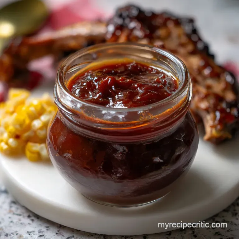 Homemade Dr Pepper BBQ Sauce