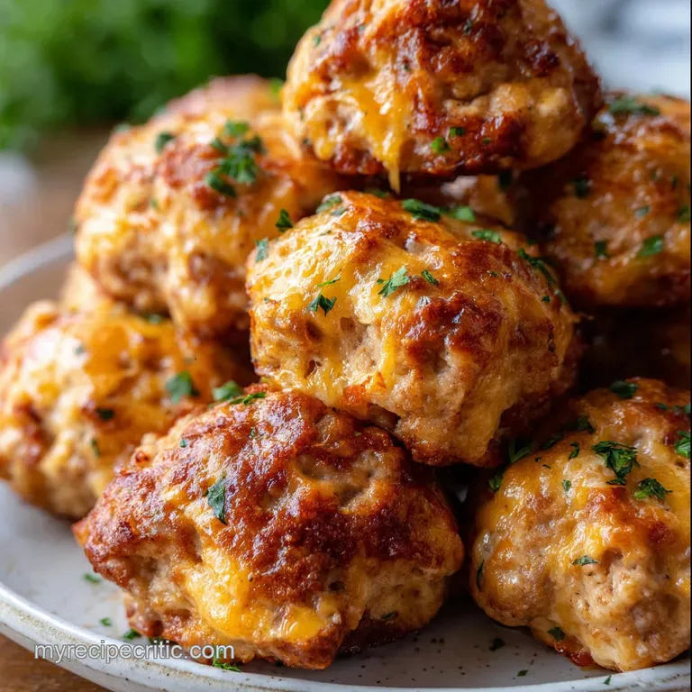 Sausage Balls: The Ultimate Cheesy Recipe