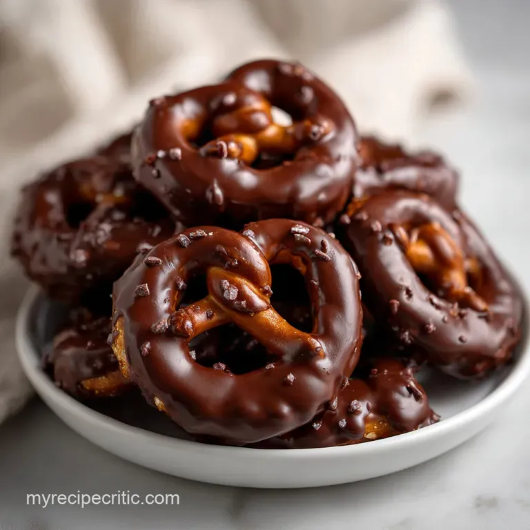 Chocolate Covered Pretzels: Salty-Sweet Perfection presentation