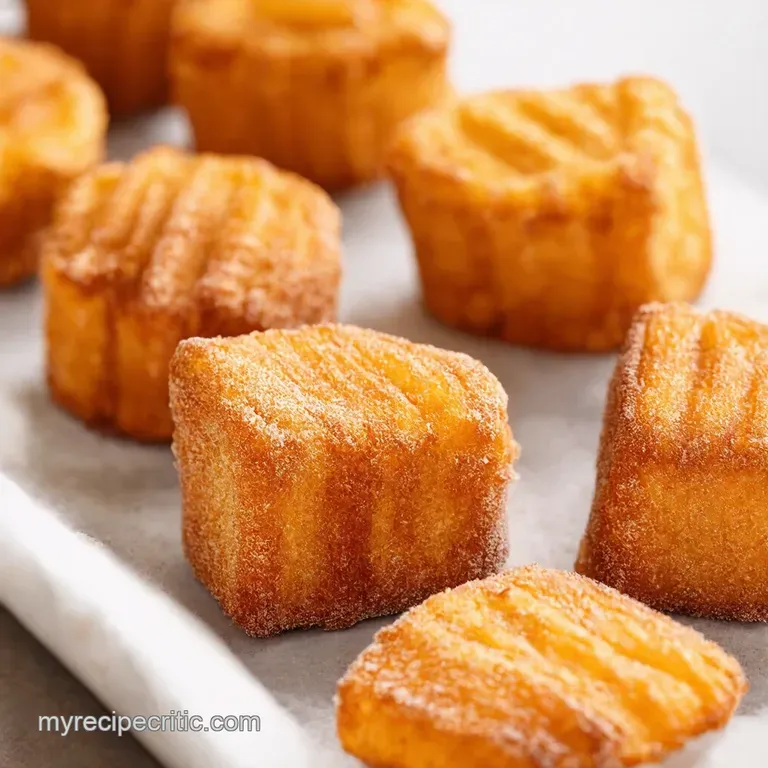 Easy CinnamonSugar Baked Churro Bites