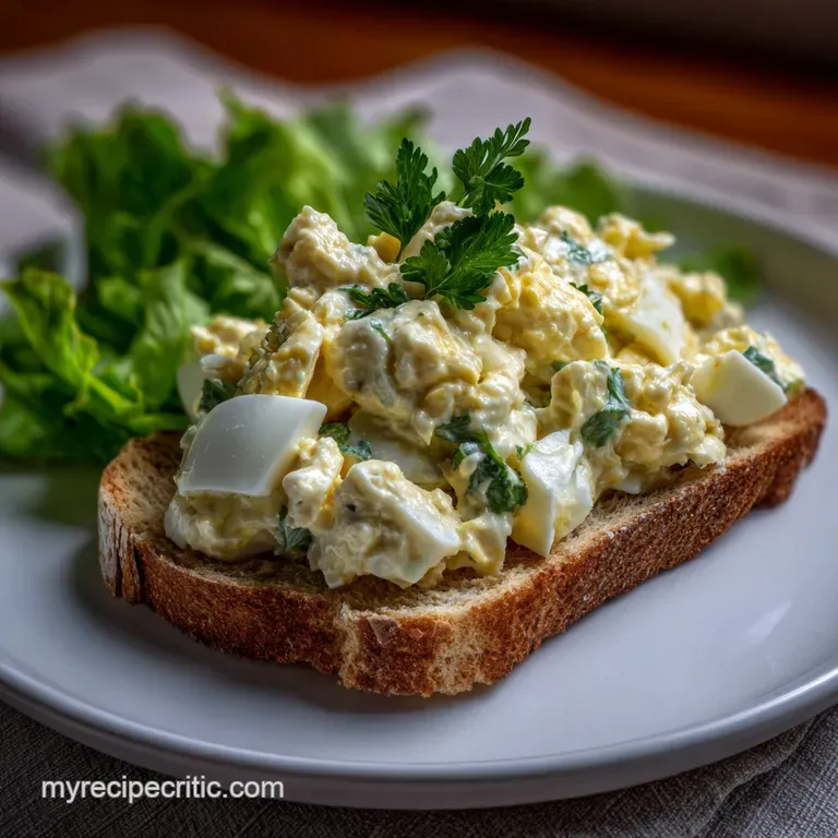 The Creamy easy egg salad recipe You Need