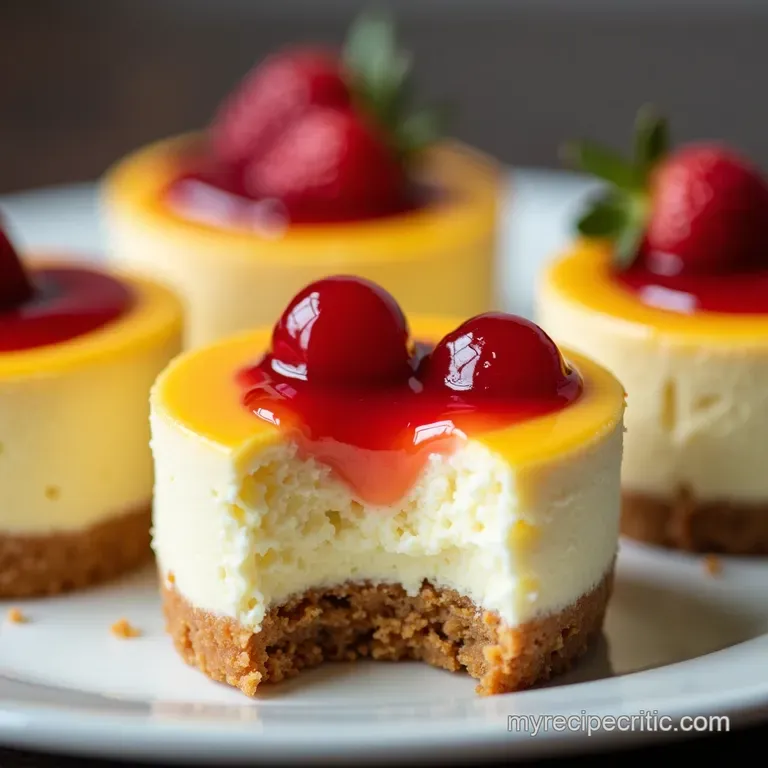 Easy Mini Cheesecakes